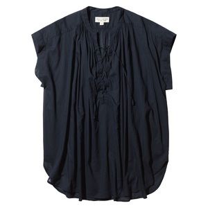 Nili Lotan Andes Navy Blouse